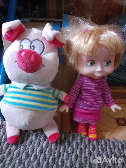 Маша кукла и розочка