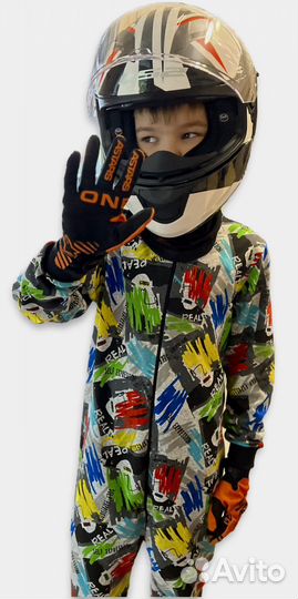 Шлем детский LS2 Stream Evo XS: 53-54