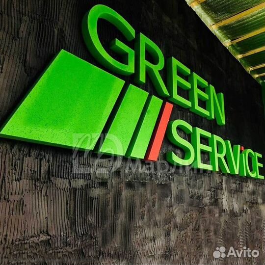 Цифры, буквы, объёмные изделия и вывески