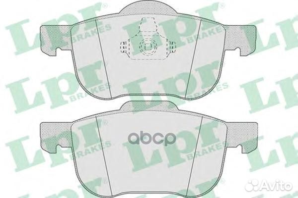 Колодки тормозные volvo S60/S70/S80/V70/XC70 00