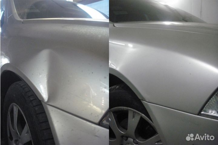 Вакуумная рихтовка. Ремонот без покраски