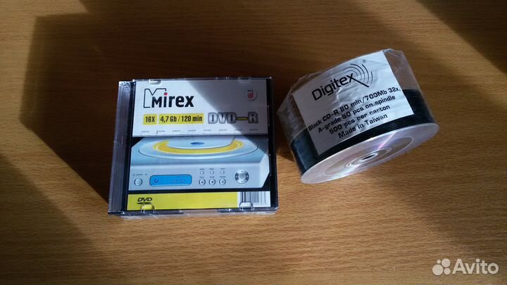 Диски CD-R и DVD-R