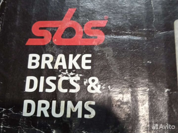 Диск тормозной передний renault 238 мм