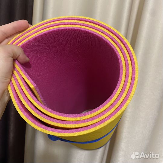 Коврик для йоги и фитнеса 180*60 см