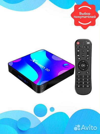 Смарт тв приставка x88 pro 4/32