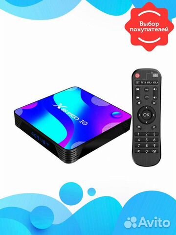 Смарт тв приставка x88 pro 4/32