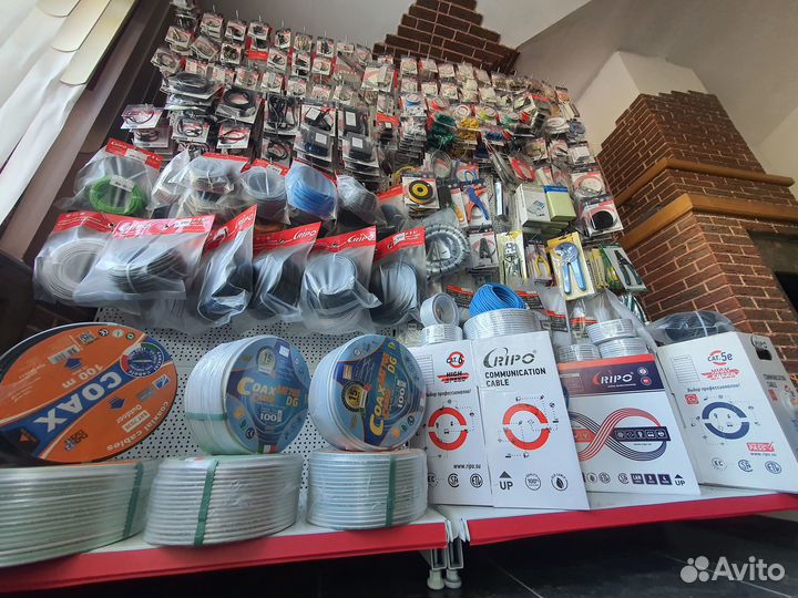 Кабель витая пара FTP4CAT5E 24AWG CCA 100М