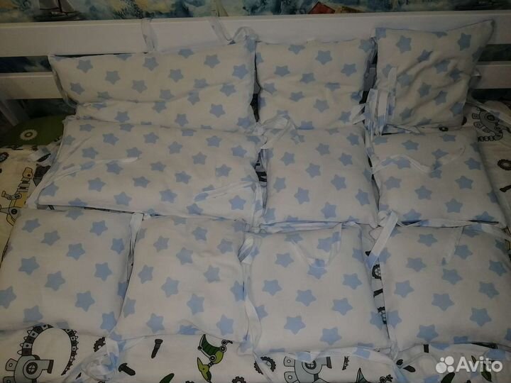 Бортики в детскую кроватку