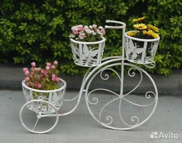 Клумбы, цветники, рассада, сварные конструкции