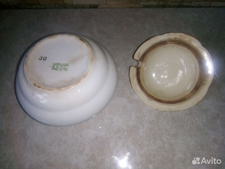 Сахарница фарфор СССР дулево