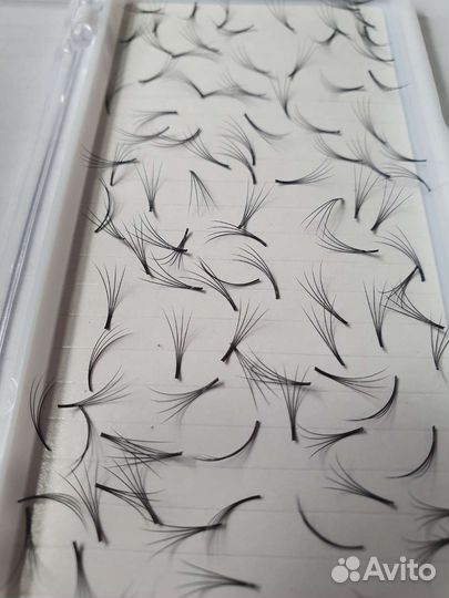 Готовые пучки для наращивания ресниц