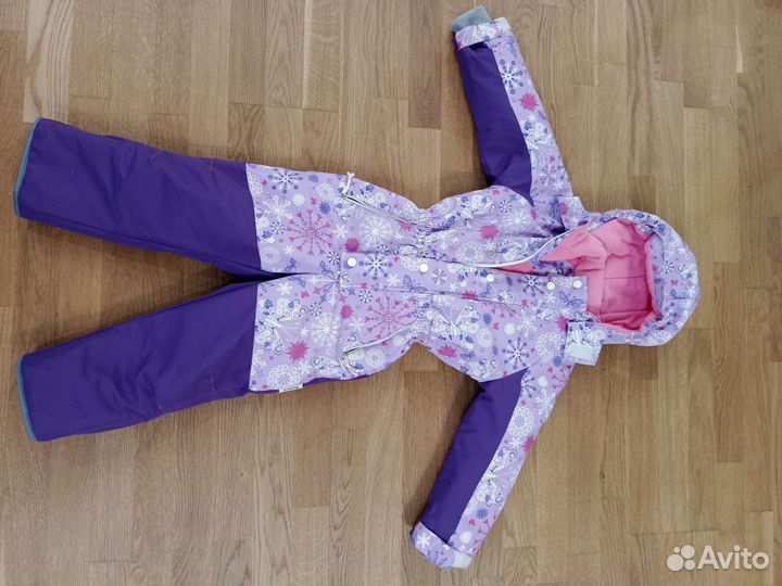 Зимний комбинезон для девочки 110