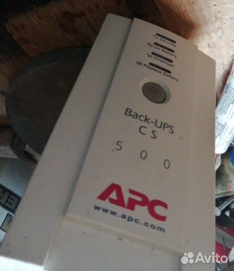 Ибп apc back-ups cs 500
