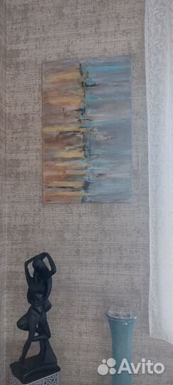 Картина акрил абстракция