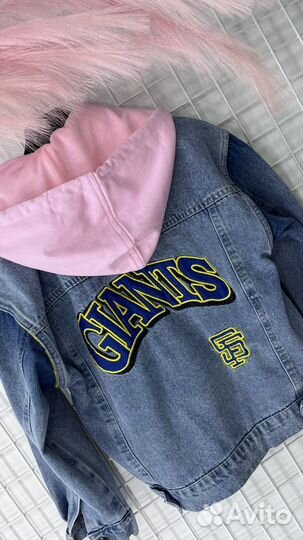 Джинсовая куртка для девочки