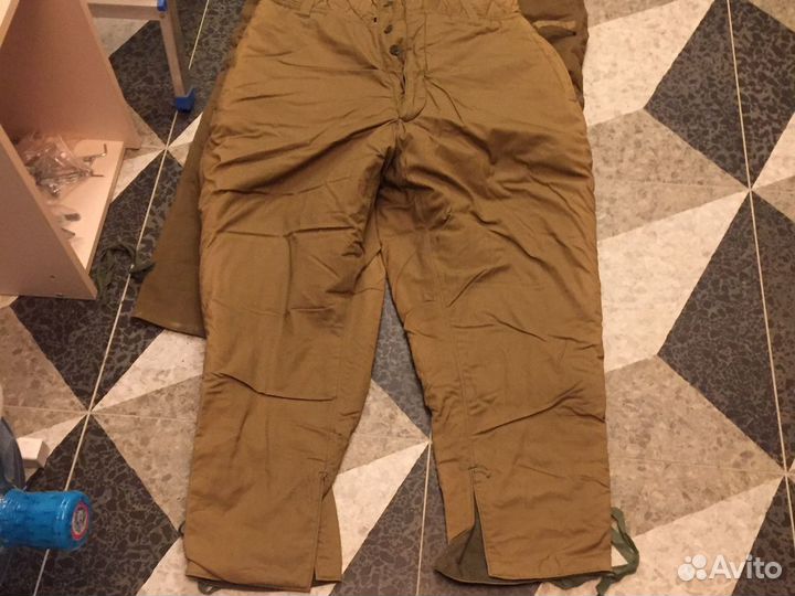 Военные ватные теплые штаны