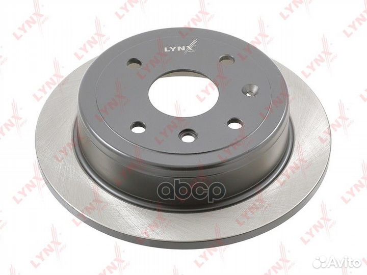 Диск тормозной задний (257x10 5) chevrolet Aveo