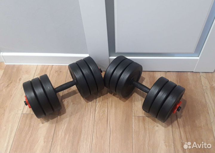 Гантели разборные новые по 12,7кг