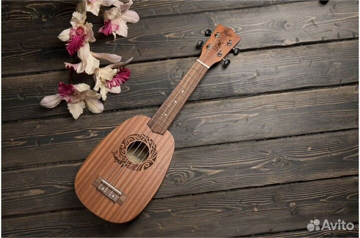 Flight NUP310 pineapple - укулеле сопрано Ананас