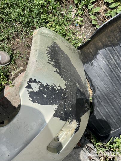 Бампер задний Калина