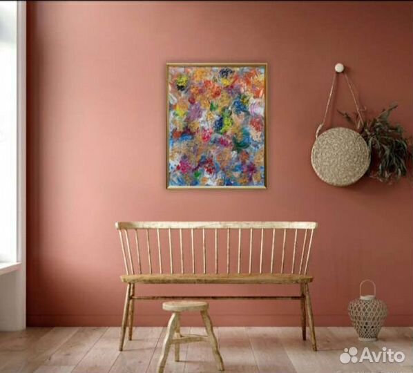 Интерьерная картина маслом на холсте