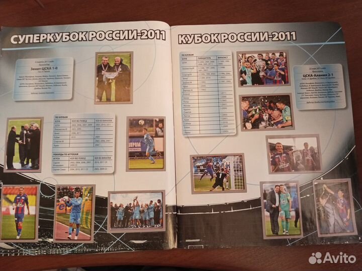 Альбом Российская Футбольная Премьер-Лига 2011-201