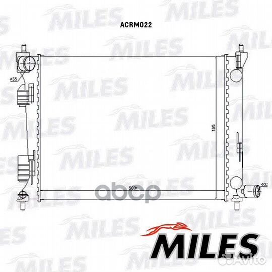 Miles Радиатор hyundai solaris 10/KIA RIO IV 10
