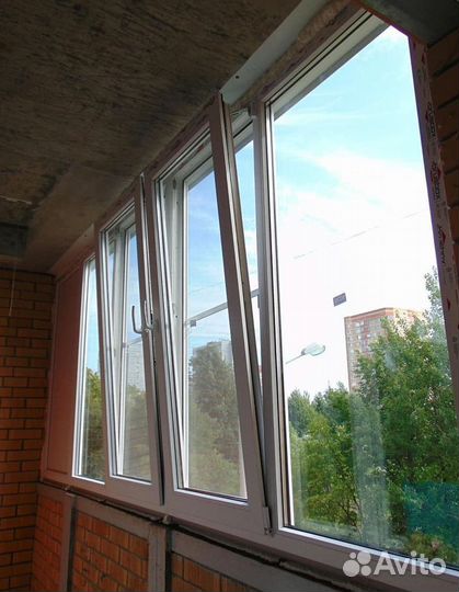 Остекленение балконов