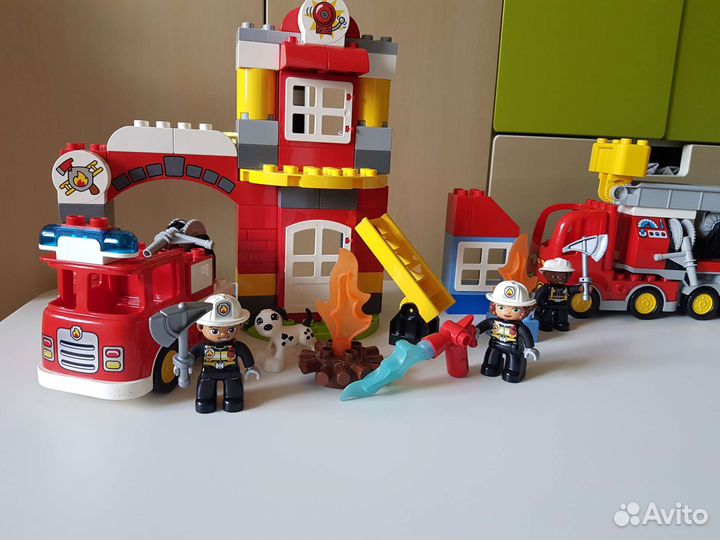 Lego duplo пожарные