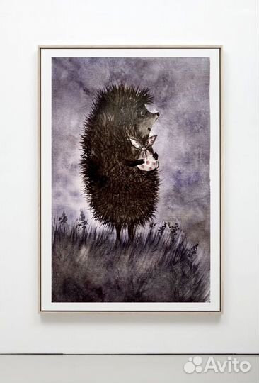 Картина акварель