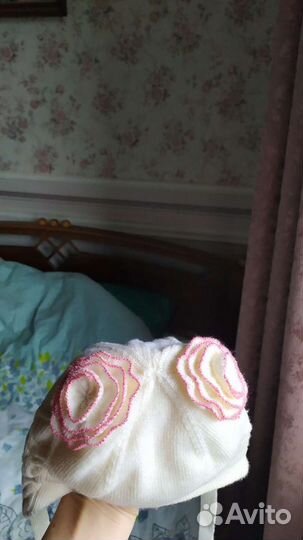 Зимняя шапка для девочки