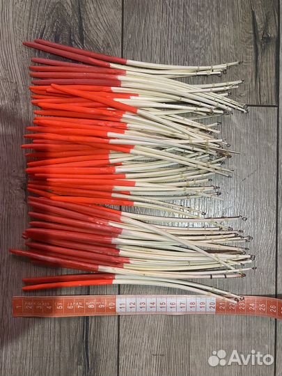 Поплавок Перо Гуся. 100шт. С дефектами