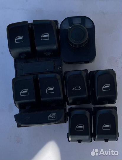 Кнопки стеклоподъемников audi a4 b8