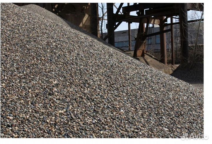 Щебень гравийный без посредников гл-3851