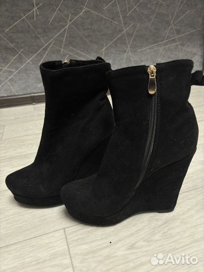 Полуботинки женские на платформе