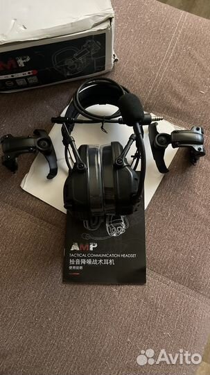 Тактические активные наушники