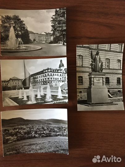 Открытки гдр Галле, Гарц 1971-74