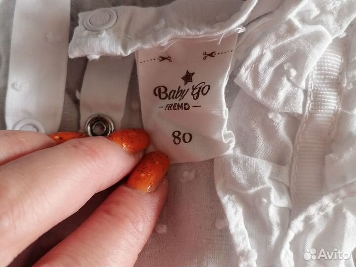 Блузка для девочки 80