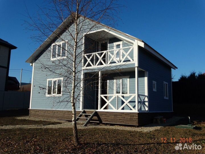 Каркасный дом 7х9 К-59
