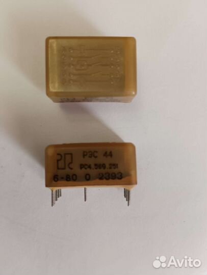 Реле рэс 44 1980г новые
