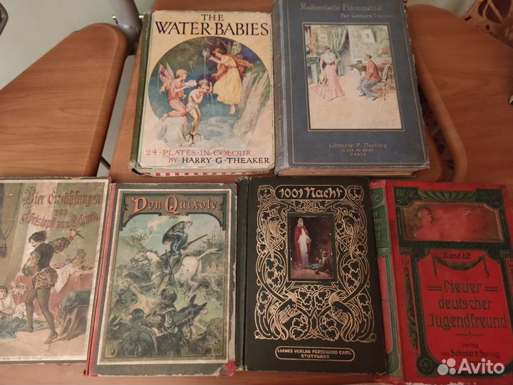 Антикварные книги на англ.,франц., немецком языках