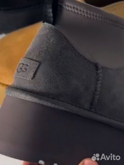 Ugg женские на платформе натуральные