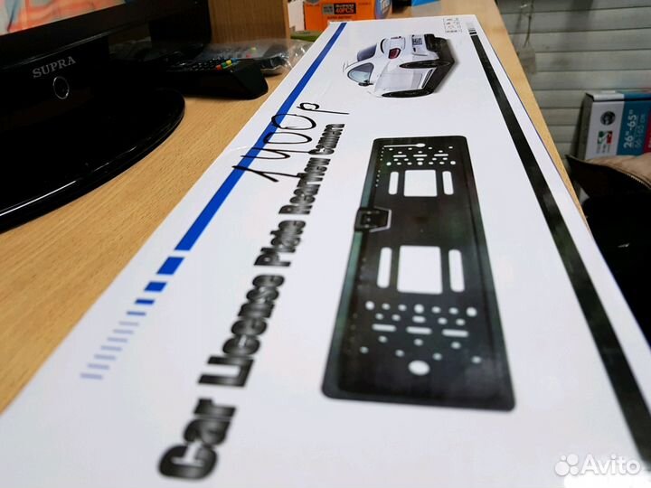 Рамка на номер с камерой