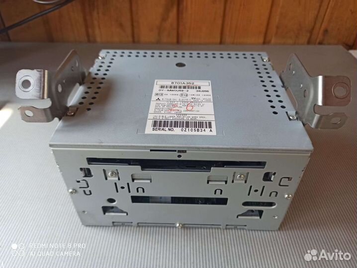 Автомагнитола Mitsubishi Lancer X (оригинал)