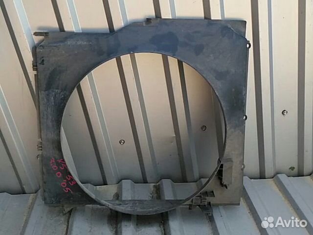 Диффузор радиатора BMW X5 E53