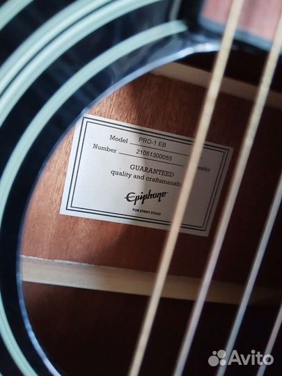 Акустическая гитара epiphone