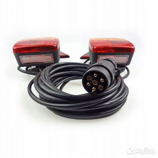 Фонари для прицепа, проводка магнитная