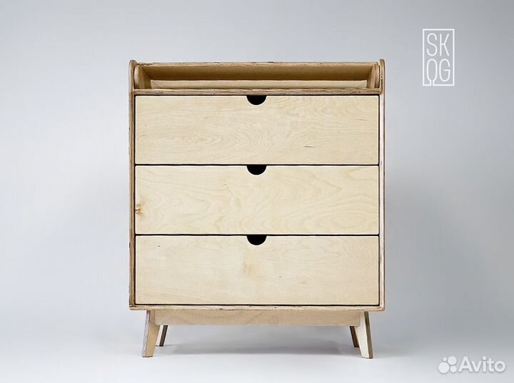 Комод «Обычный» с пеленальным столом