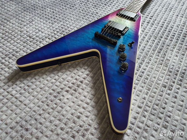 Gibson Flying V RainbowBurst (Replica)