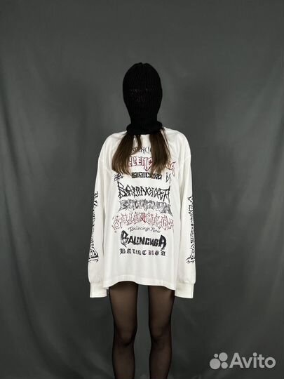 Balenciaga / DIY Metal лонгслив